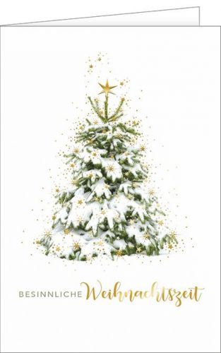 Weihnachtskarte Besinnliche Weihnachten