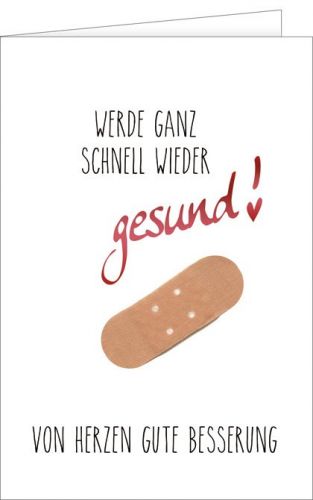 Genesungskarte 