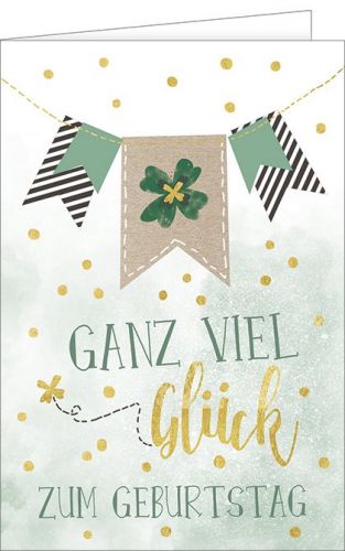 Ganz viel Glück zum Geburtstag