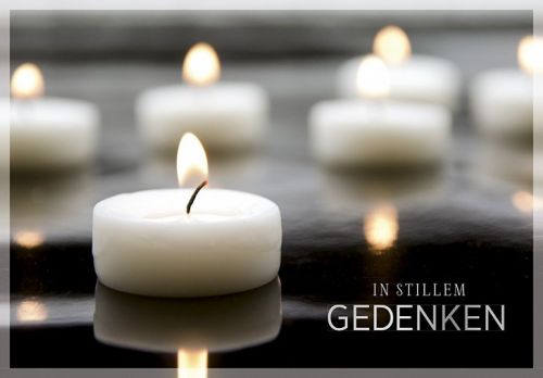 In stillem Gedenken