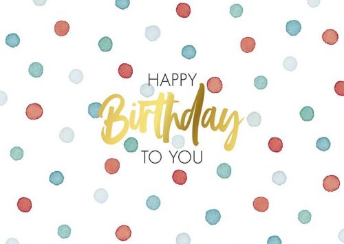 Happy Birthday to you