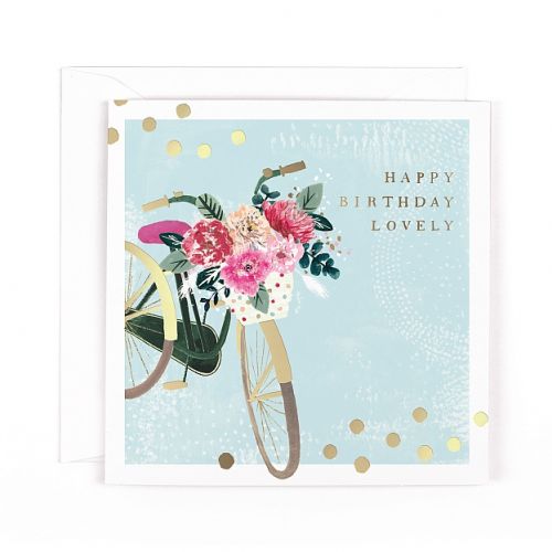 Karte Happy Birthday Lovely