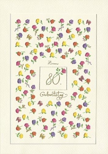 80. Geburtstag